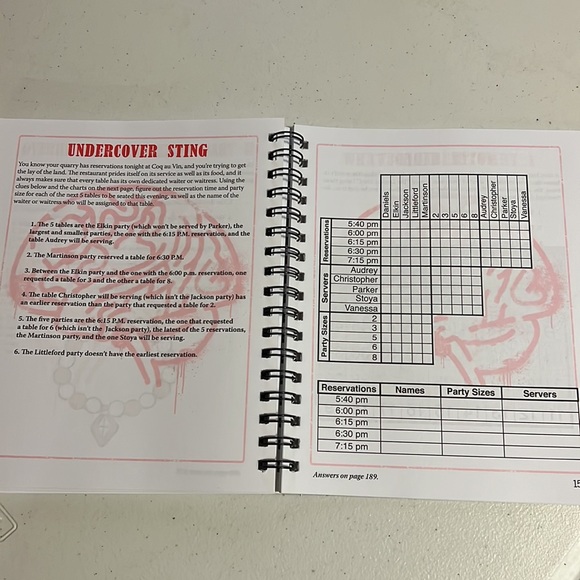 Brain Games Criminal Mind Puzzle Book - 192 pages - many various puzzles - New - Picture 6 of 7